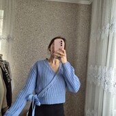 Шикарний, Брендовий кардиган на зав'язку, Новий без цінників ✨