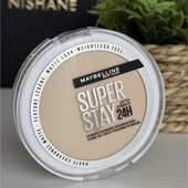Стійка компактна тональна крем-пудра для обличчя maybelline new york superstay 24h hybrid powder-fou