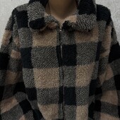 Новий завіз Мега теплюща пухнаста флісова куртка Тедді у ідеальному стані ЛХхл дивіться заміри