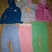 Пакет речей на дівчинку 2-4років одним лотом