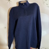 Теплая кофта в середине на флисе размер Л