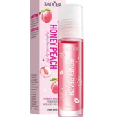 Зволожуюча та поживна олія для губ з перчиком Sadoer honey peach 8 мл
