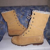 Кожаные сапожки.р.р.37.стелька 23 см.в хорошем состоянии.Оригинал!