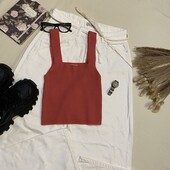 Топ в рубчик у рожевому кольорі