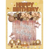 Набір повітряних куль 57шт +шторка для створення фотозони