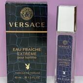 Versace Man Eau Fraiche Extreme 40 мл. с феромонами. Шикарный, древесно-фужерный аромат для мужчин.