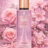 ♡♡ Оригінал в оновленому дизайні! Міст для тіла Victoria`s Secret Velvet Petals ♡♡