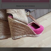 Босоножки minelli р.36, не ношенные, сток, натур.замш