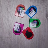 Фарба, крейда для волосся тимчасова. червона, теракотова чи синя