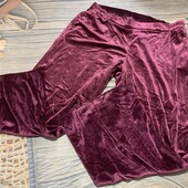 Велюровые пижамные штаны размер л/хл, дефект фото 2