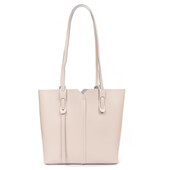 Сумка шкіряна від Alex Rai + клатч нейлон у комплекті