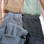 В лоте оливка цвет/Теплые спортивные штаны унисекс не кашлатятся