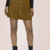 Вельветовая юбка M&S