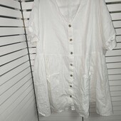 In the style uk24 сукня - туніка вільного крою, віскоза та батіст