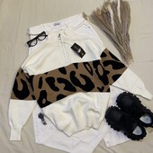 Трендовий светрик в молочному кольорі