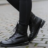 Шкіряні демі брогі ! Шкіра 40 розмір