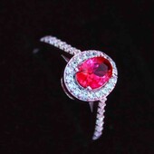 Срібна каблучка з фіанітом та цирконом