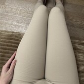 Бліц! Лосіни на флісі ,в рубчик