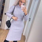 Теплое платье люкс качество