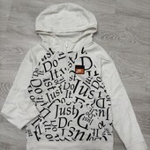 Крутезне бавовняне худі від Nike, оригінал, розмір 137/147. 98% бавовна.