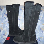Кожаные сапожки с мембраной(Waterproof).р.р.36(W5/M4).стелька 22.5 см.в отличном состоянии.Оригинал!