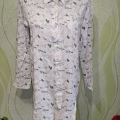 Халатик- рубашка, відмінний стан та якість, гарніше ніж на фото
