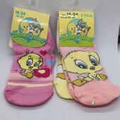 ❣️Looney Tunes шкарпетки на 3 пари на 18-24 міців