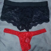 Чоловічі сексуальні труси лот 2 шт.