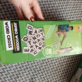 Величезний скрабл. Фанера