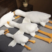 Мягкая игрушка-подушка Гусь-обнимусь 48см