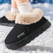 Угги автоледі тапулі утеплені хутром тапки женские для дома и улицы стелька 23 см.