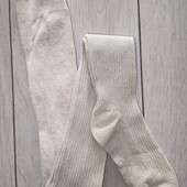 Колготи Primark, в рубчик, з люрексом, 7-8р / 128см