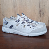 Нові жіночі кеди на гумках, білі кросівки з перфорацією, сток, весна літо, р. 40