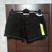 Фирменные новые коттоновые джинсовые шорты р.14-16.