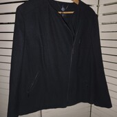 Autograph uk16 пальто косуха 52%вовна