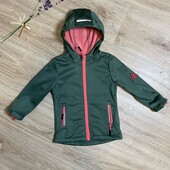 Дитяча весняна куртка/ софтшел 86/92 см crane