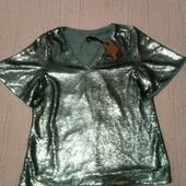 Нова святкова блузка з паєтками Uk12 Phase Eight