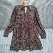 Симпатичное платье свободного кроя, р.L