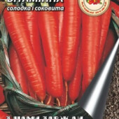 Насіння моркви Вітамінна, 10 грам ,велика пачка ( чесна вага)