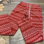 Флисовые пижамные штаны размер хс/с