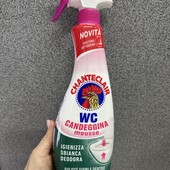 836. Універсальний спрей піна Chante clair WC Schiumattiva від каменю в туалеті 625 мл