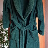 Теплий чоловічий бавовняний махровий халат, Чехія, розмір- XL