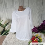 Туника блузка белоснежная на 54-56 р