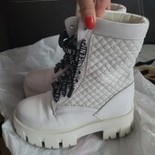 Берци ботінки шкіряні кожаные