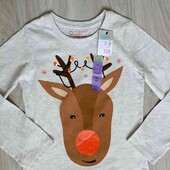 Primark брендовый хлопковый реглан на девочку рост 128 /134 см