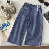 Стильні джинси кюлоти і топ, 9 років