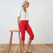 ♕ Стильні еластичні штани довжиною 3/4 від Tchibo (Німеччина) розмір наш 44-46(36 євро)