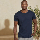 Футболка чоловіча льон+ бавовна л 52/54