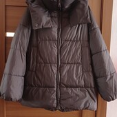 Пуховик куртка шоколадна Amazonka