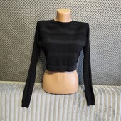 Симпатичный женский свитерок- топ, р.S/M